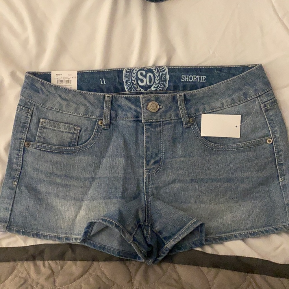 NWT Jean shorts size 11
